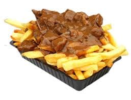 STOOFVLEES Friet met stoofvlees